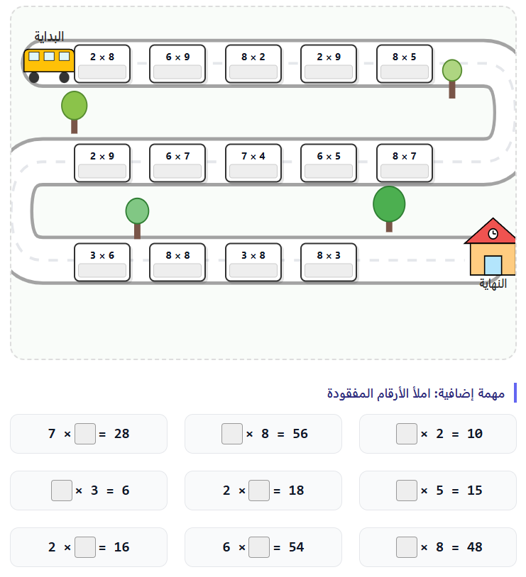 مولد الطريق إلى المدرسة